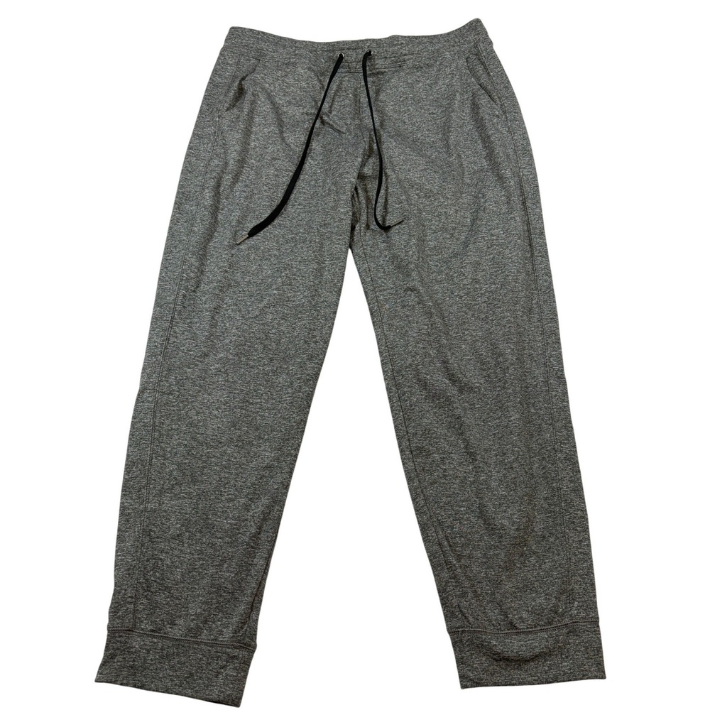American Eagle Outfitters Mens XL Gray Heathered Fleece Lined Joggers Pants